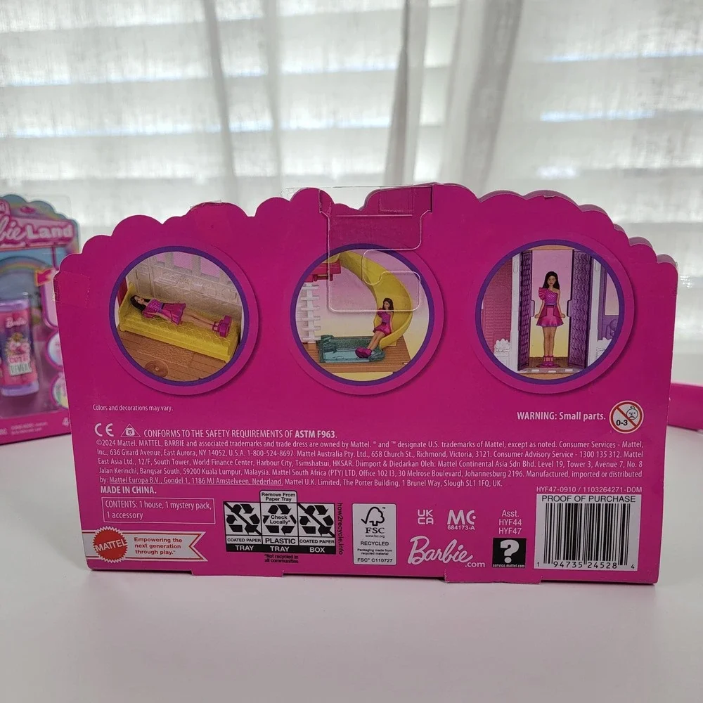 5 Mini Barbie Land Lot Car‎ Camper Play House Cutie Color Reveal Surprise Dolls - Picture 10 of 14